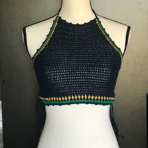 Forever 21 Knitted Crop Top Never Worn Size M